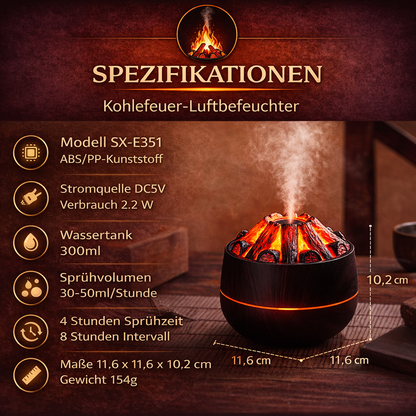 Kaminluft Luftbefeuchter